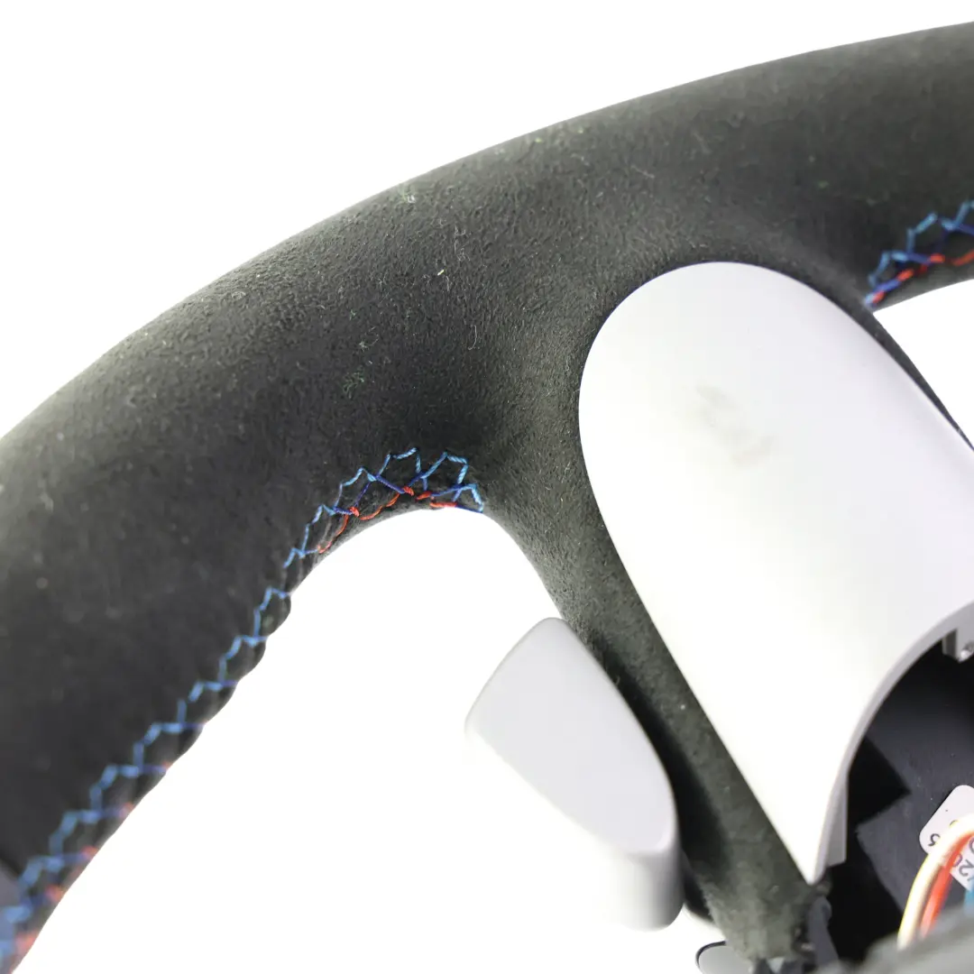 Mini Cooper R50 R52 R53 NEW Black Leather / Alcantara Steering Wheel Steptronic - SKU 6765660-2 - Part number 6765660