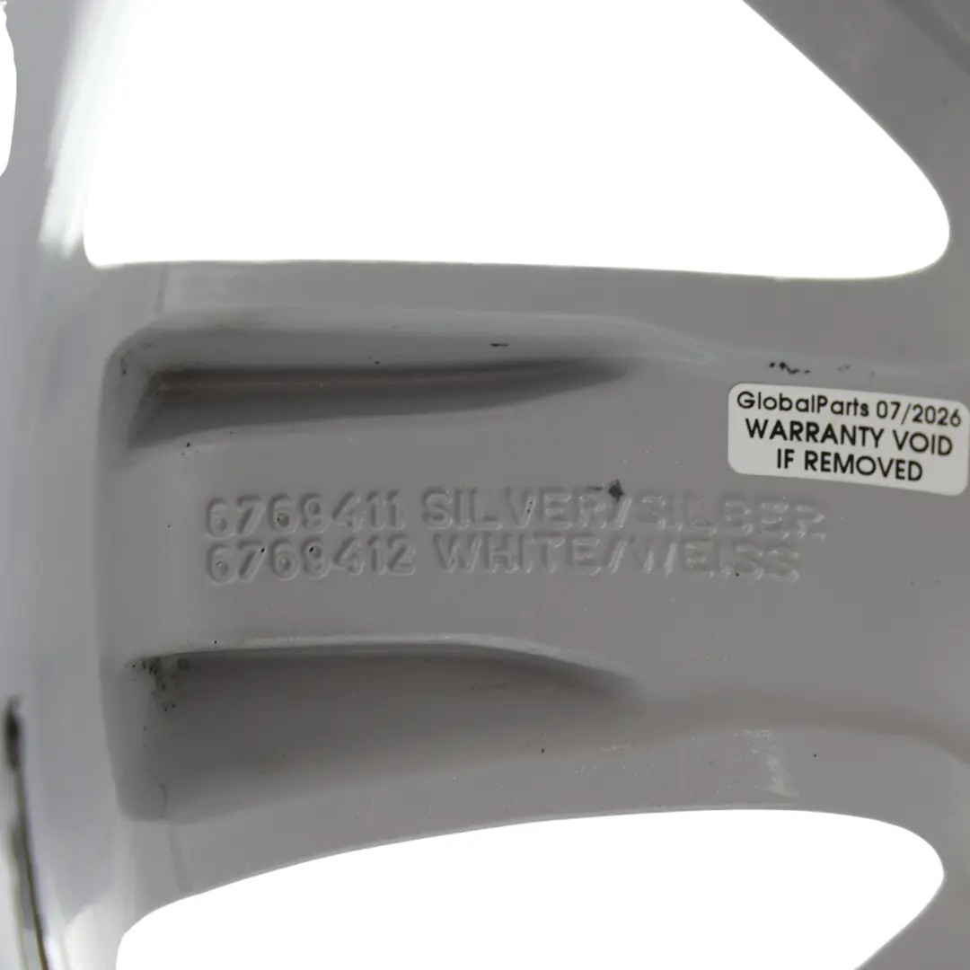 Mini Cooper One R50 R55 R56 Felga Aluminiowa Srebrna 17" 7J ET:48 - SKU 6769411-1 - Numer Części 6769411