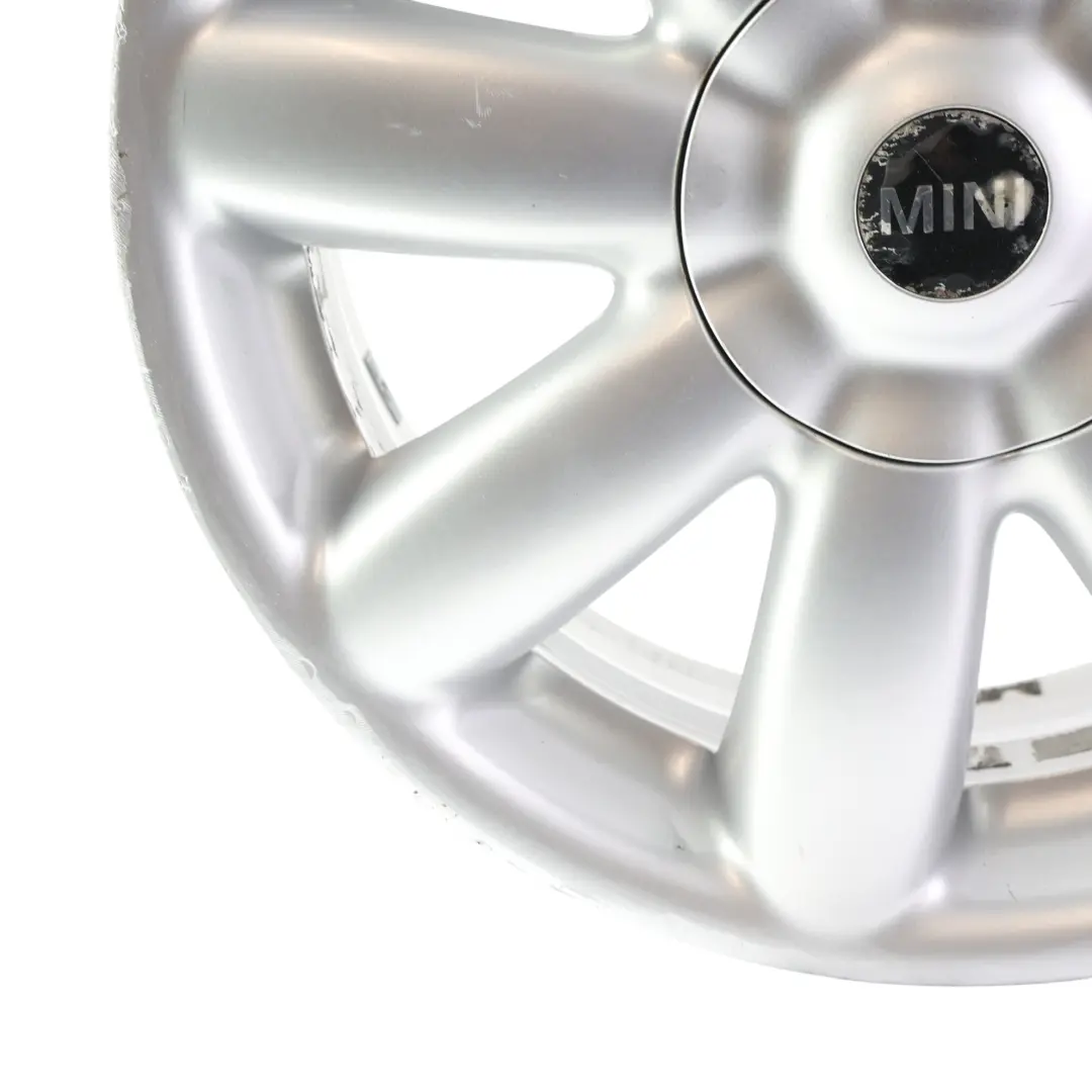 Mini R50 R55 R56 Llanta De aleacion De plata 17" 7J ET:48 Crown Spoke 104 - SKU 6769411-1 - Número de pieza 6769411