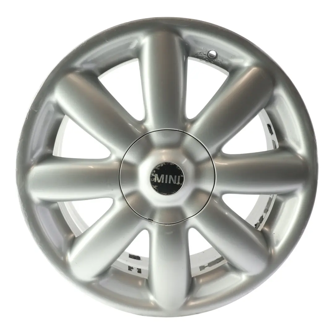 Mini Cooper R50 R55 R56 R57 Silver Wheel Alloy Rim 17" 7J Crown Spoke 104 - SKU 6769411-5 - Part number 6769411