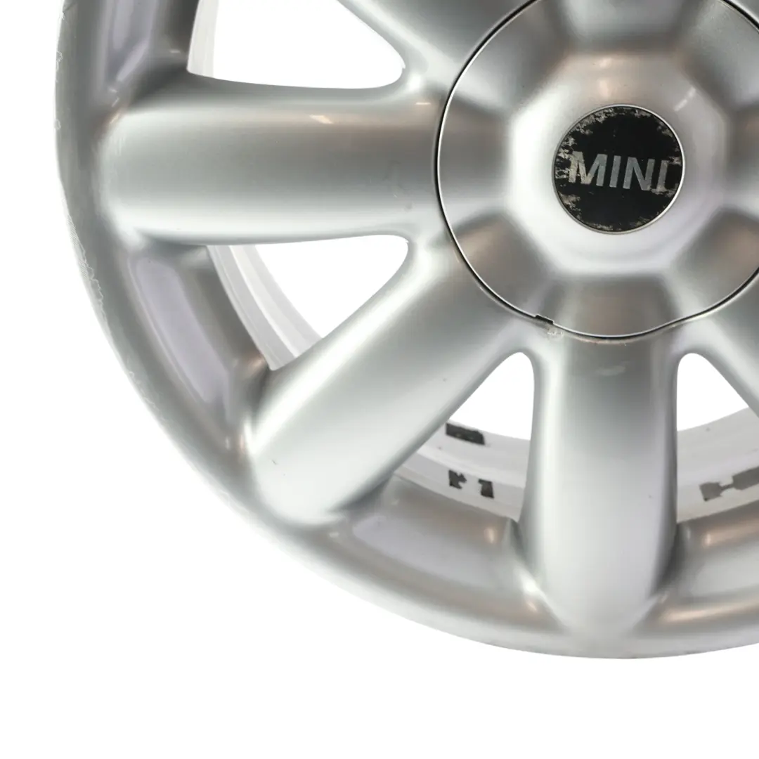 Mini Cooper R50 R55 R56 R57 Silver Wheel Alloy Rim 17" 7J Crown Spoke 104 - SKU 6769411-5 - Part number 6769411