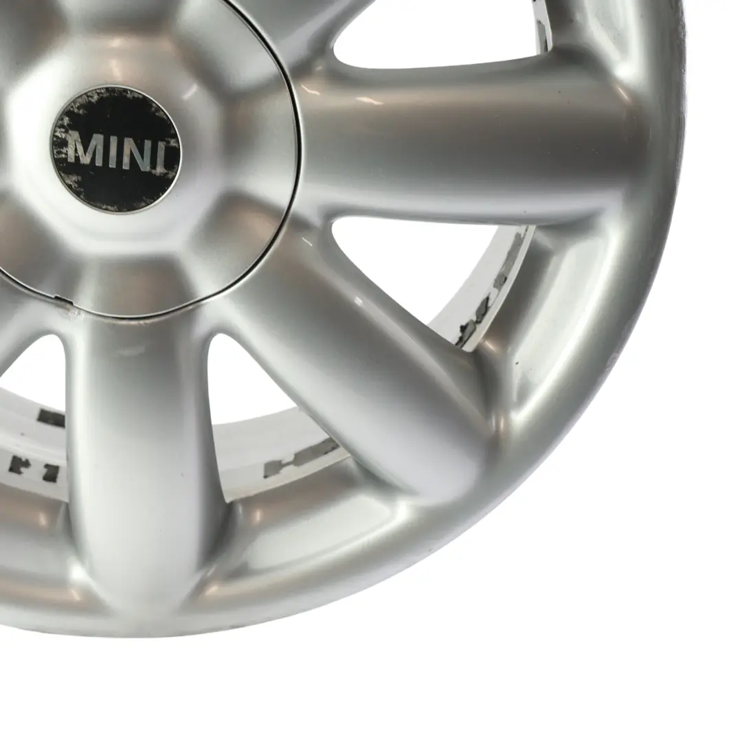 Mini Cooper R50 R55 R56 R57 Silver Wheel Alloy Rim 17" 7J Crown Spoke 104 - SKU 6769411-5 - Part number 6769411