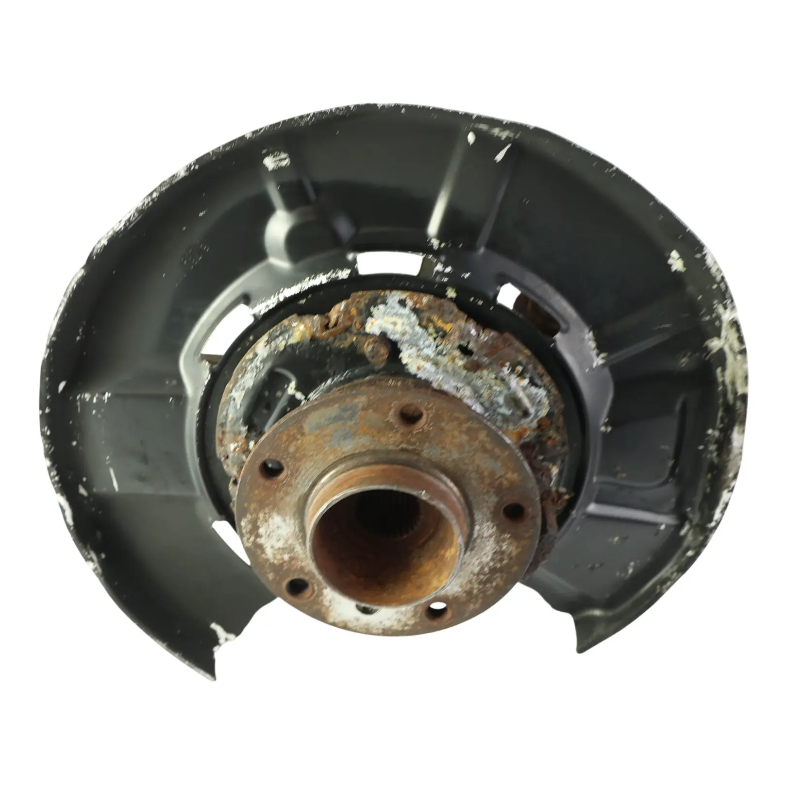 BMW E90 320si N45 Gamba Sospensione Mozzo Freno Posteriore Sinistro