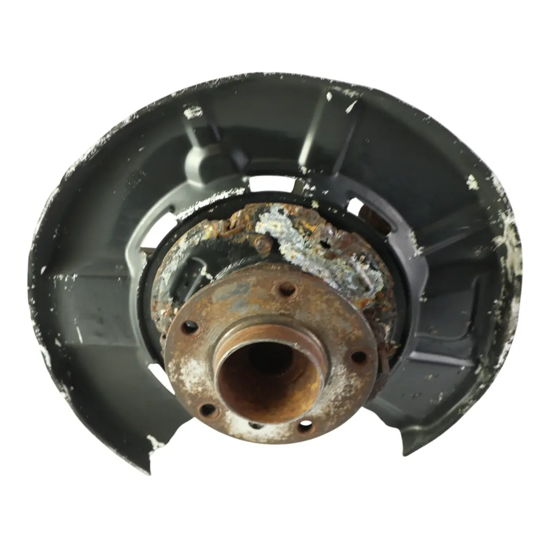 320si N45 trasera izquierda Suspension Pierna Eje Freno Hub para BMW E90 con número de pieza 6774807 BMW E90 320si N45 trasera izquierda Suspension Pierna Eje Freno Hub - SKU 6774807-7 - Número de pieza 6774807