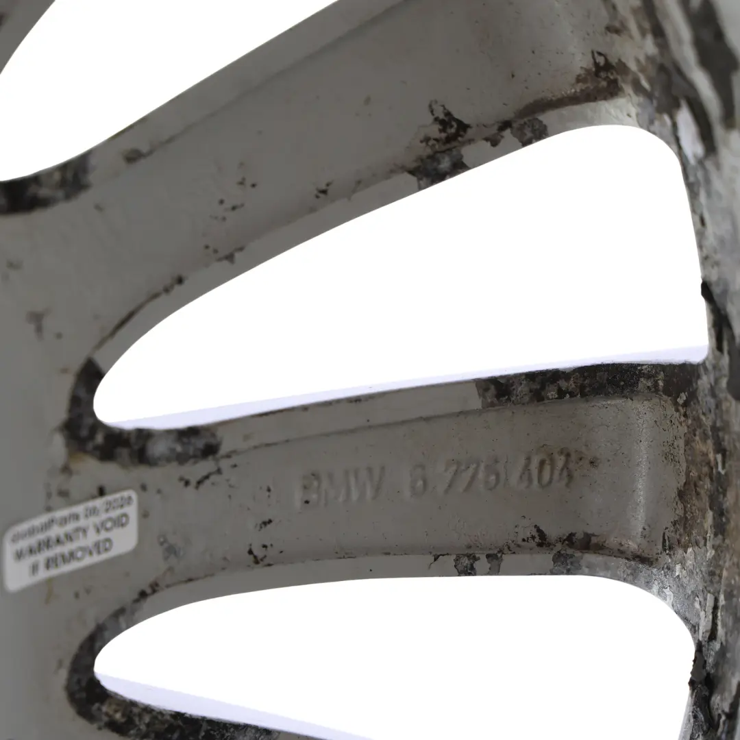 BMW F01 F02 F07 GT Silver Alloy Wheel Rim 19" 8,5J ET:25 Multispoke 235 - SKU 6775404-1 - Part number 6775404
