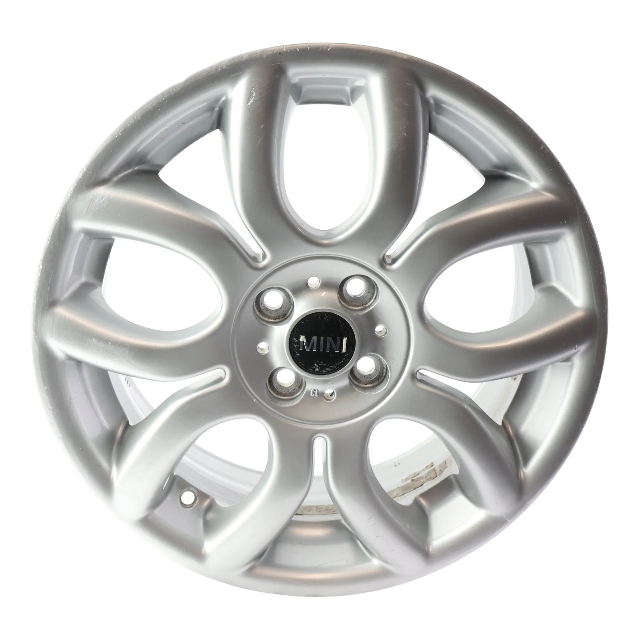 Mini R50 R55 R56 R57 Silver Wheel Alloy Rim 17" 7J Flame Spoke 97