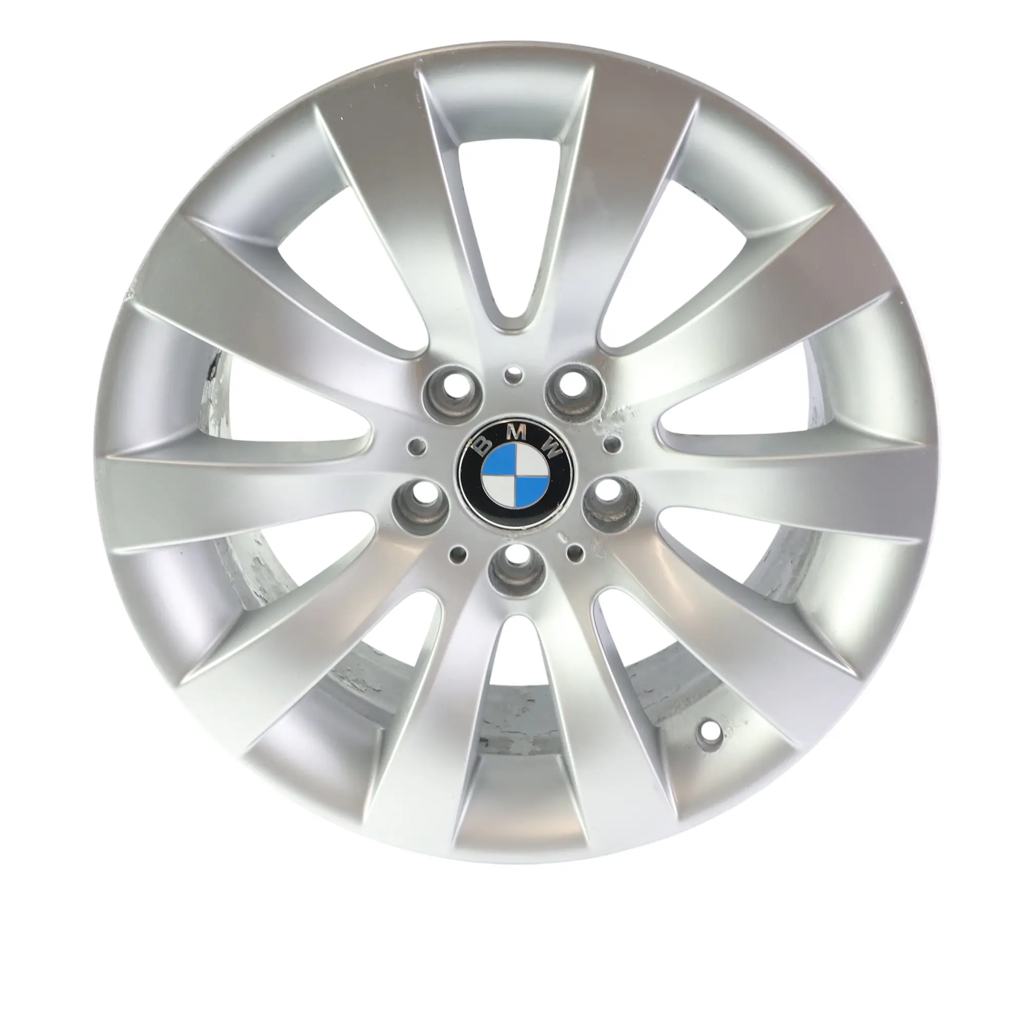 BMW E60 E61 llanta aleación de plata 17" radial radios 244 7,5J ET:20 6777347