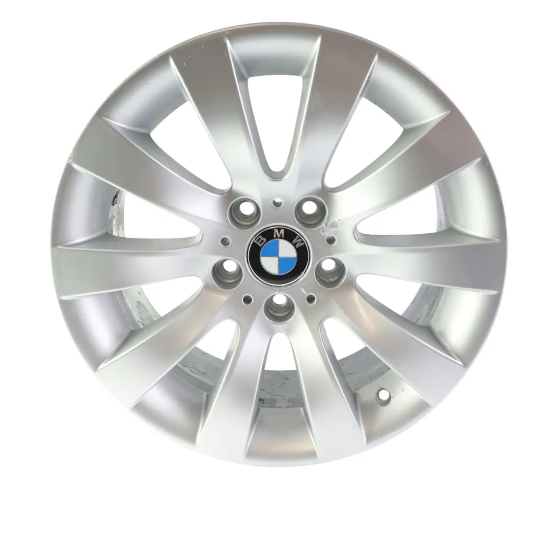 llanta aleación de plata 17" radial radios 244 7,5J ET:20 para BMW E60 E61 con número de pieza 6777347 BMW E60 E61 llanta aleación de plata 17" radial radios 244 7,5J ET:20 - SKU 6777347-1 - Número de pieza 6777347