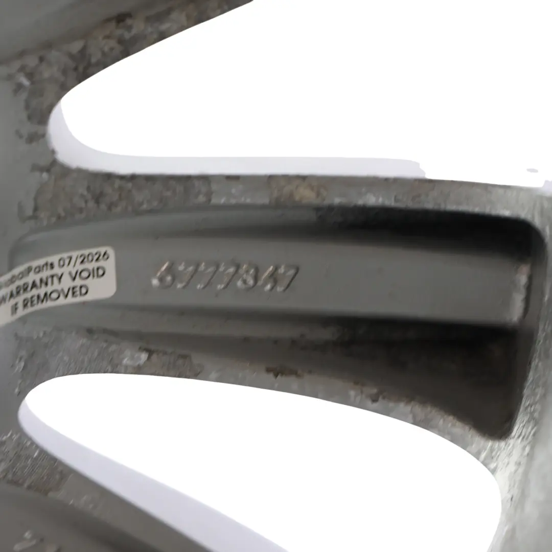 llanta aleación de plata 17" radial radios 244 7,5J ET:20 para BMW E60 E61 con número de pieza 6777347 BMW E60 E61 llanta aleación de plata 17" radial radios 244 7,5J ET:20 - SKU 6777347-1 - Número de pieza 6777347