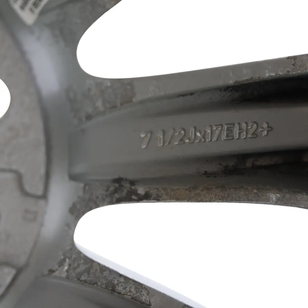 BMW 5 er E60 E61 Alu Felge Alufelge 17" Radiale Speiche 244 7,5J ET:20 - SKU 6777347-1 - Teilenummer 6777347