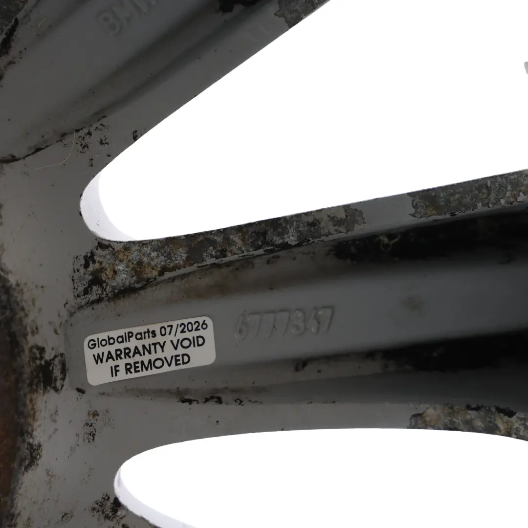 BMW E60 E61 Alloy Wheel Rim 17" Radial Spoke 244 ET:20 7,5J - SKU 6777347-2 - Part number 6777347