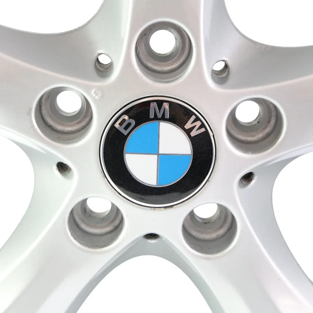 Rim BMW E81 E82 E87 E88 Silver Alloy 17" Star Spoke 256 ET:47 7J to Wheel with Part number 6778219 Wheel Rim BMW E81 E82 E87 E88 Silver Alloy 17" Star Spoke 256 ET:47 7J - SKU 6778219-7 - Part number 6778219