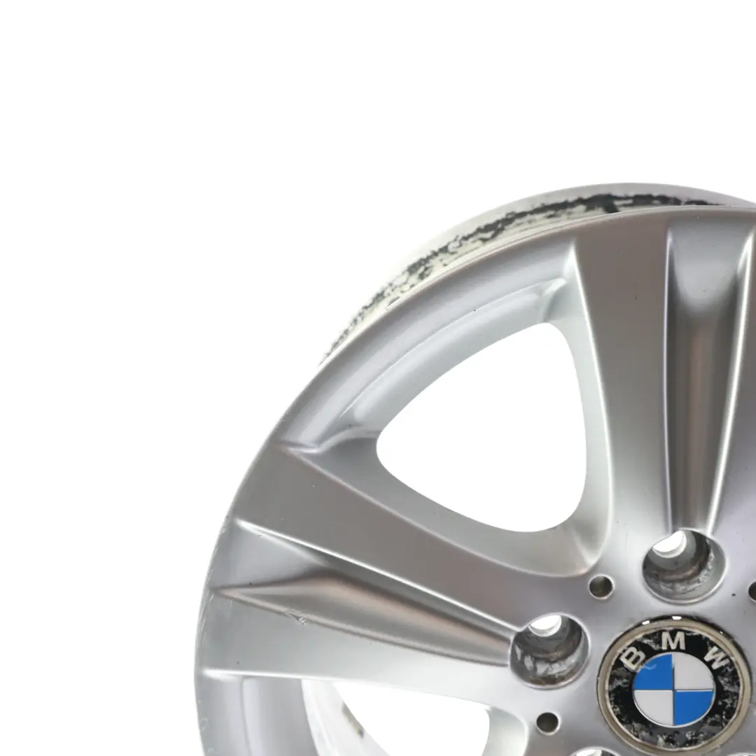 Alloy Rim 16" 7J ET:44 Double Spoke 222 to BMW E81 E87 E88 Silver Wheel with Part number 6779696 BMW E81 E87 E88 Silver Wheel Alloy Rim 16" 7J ET:44 Double Spoke 222 - SKU 6779696-7 - Part number 6779696