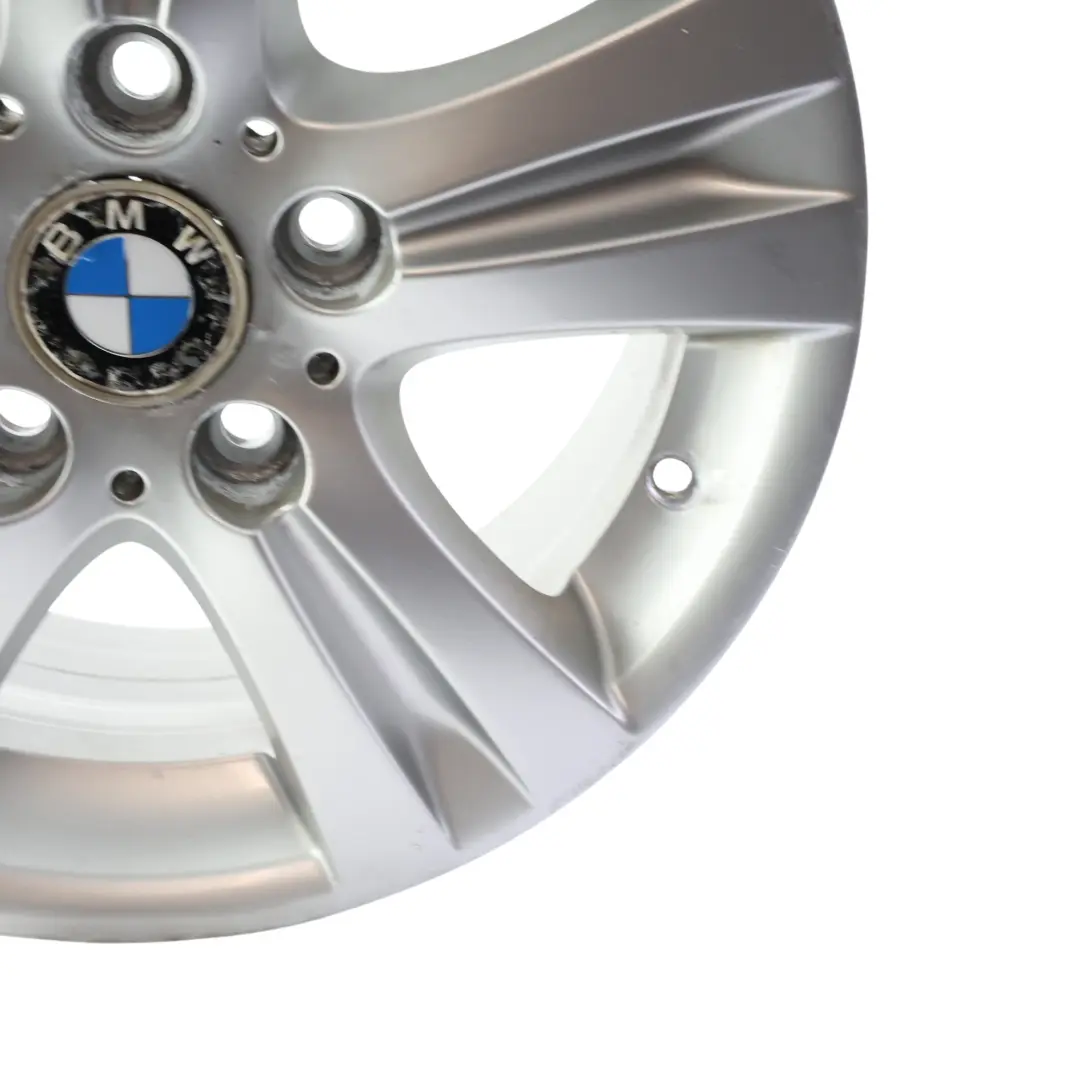 Alloy Rim 16" 7J ET:44 Double Spoke 222 to BMW E81 E87 E88 Silver Wheel with Part number 6779696 BMW E81 E87 E88 Silver Wheel Alloy Rim 16" 7J ET:44 Double Spoke 222 - SKU 6779696-7 - Part number 6779696