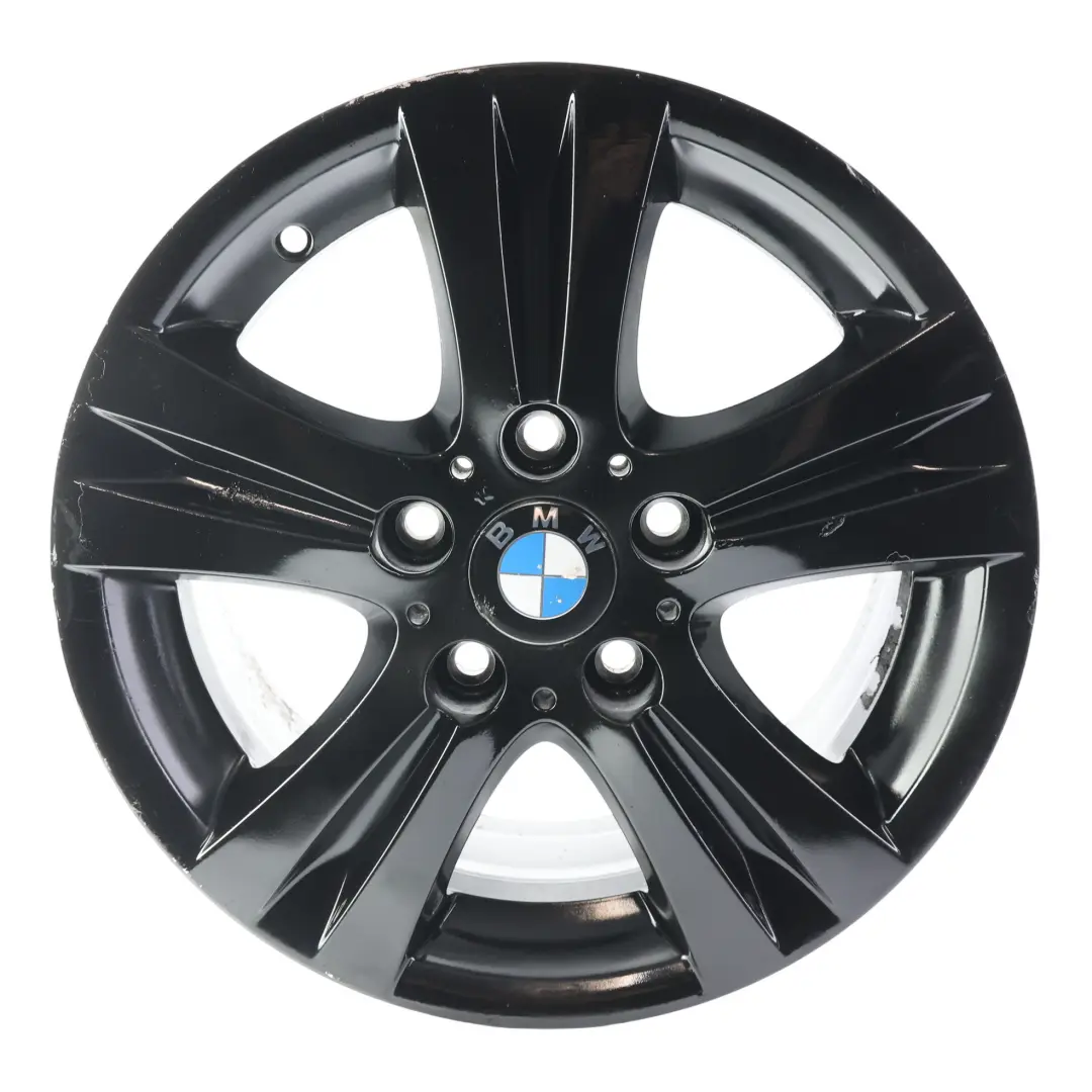 Felga Aluminiowa Czarna 16" 7J ET:44 222 do BMW E81 E87 E88 o numerze 6779696 BMW E81 E87 E88 Felga Aluminiowa Czarna 16" 7J ET:44 222 - SKU 6779696-8 - Numer Części 6779696