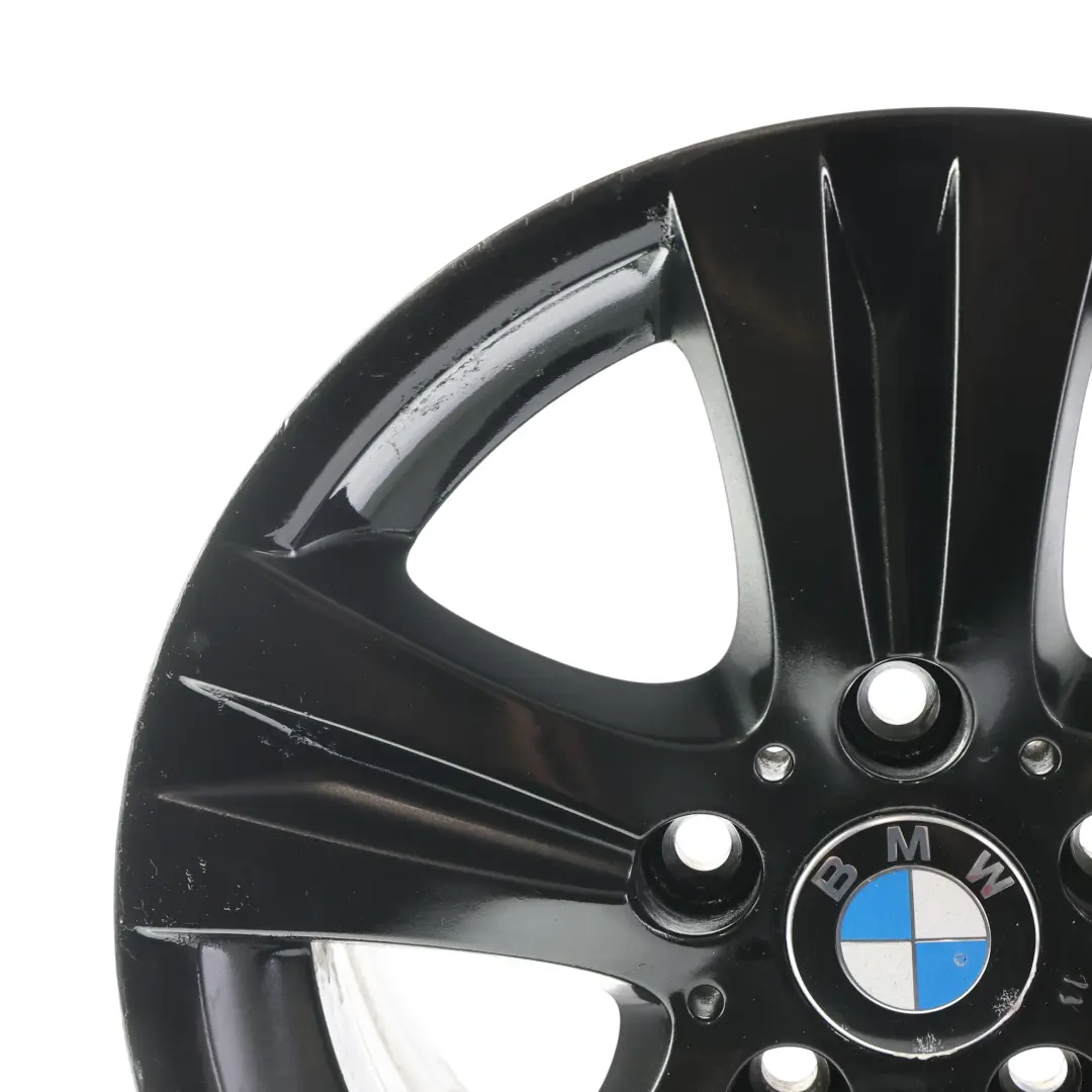 BMW E81 E87 E88 Cerchio Lega Nero 16" 7J ET:44 Doppia Razza 222 - SKU 6779696-9 - Numero di parte 6779696