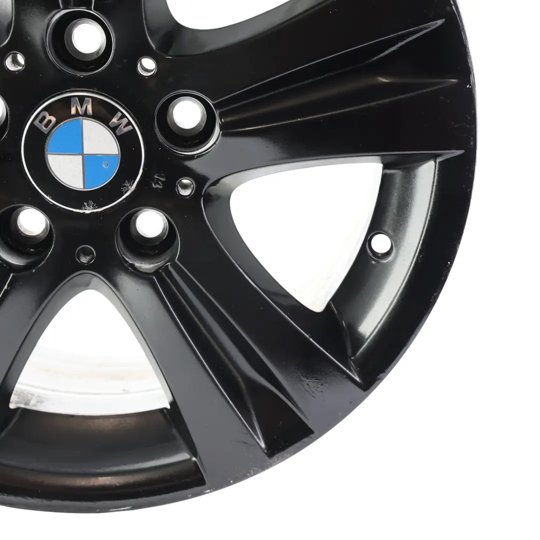 BMW E81 E87 E88 Cerchio Lega Nero 16" 7J ET:44 Doppia Razza 222 - SKU 6779696-9 - Numero di parte 6779696