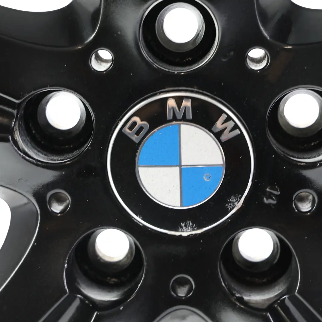 Cerchio Lega Nero 16" 7J ET:44 Doppia Razza 222 per BMW E81 E87 E88 con numero di parte 6779696 BMW E81 E87 E88 Cerchio Lega Nero 16" 7J ET:44 Doppia Razza 222 - SKU 6779696-9 - Numero di parte 6779696