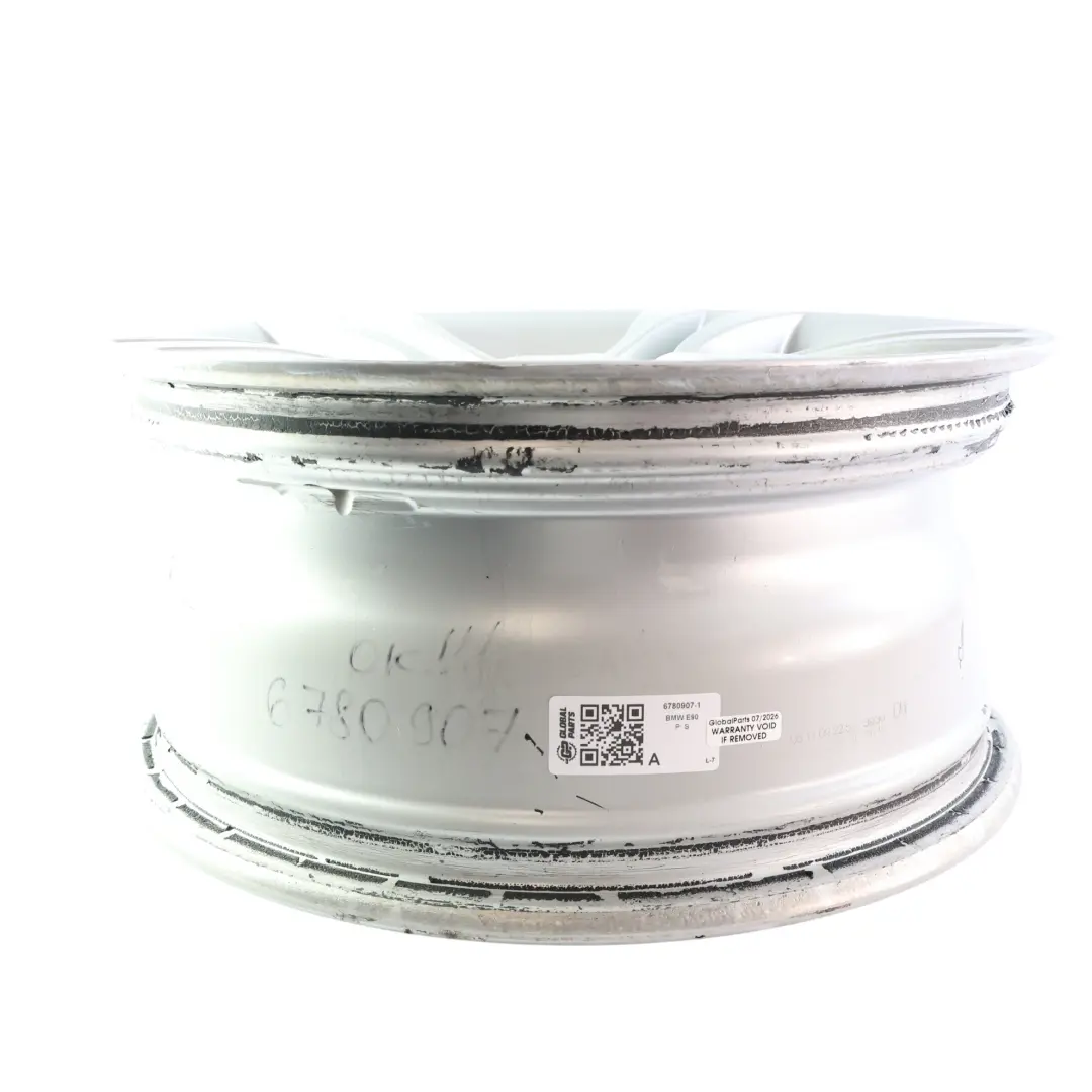 Alloy Wheel Rim 16" Double Spoke 268 7J ET:31 to BMW E90 E91 with Part number 6780907 BMW E90 E91 Alloy Wheel Rim 16" Double Spoke 268 7J ET:31 - SKU 6780907-1 - Part number 6780907