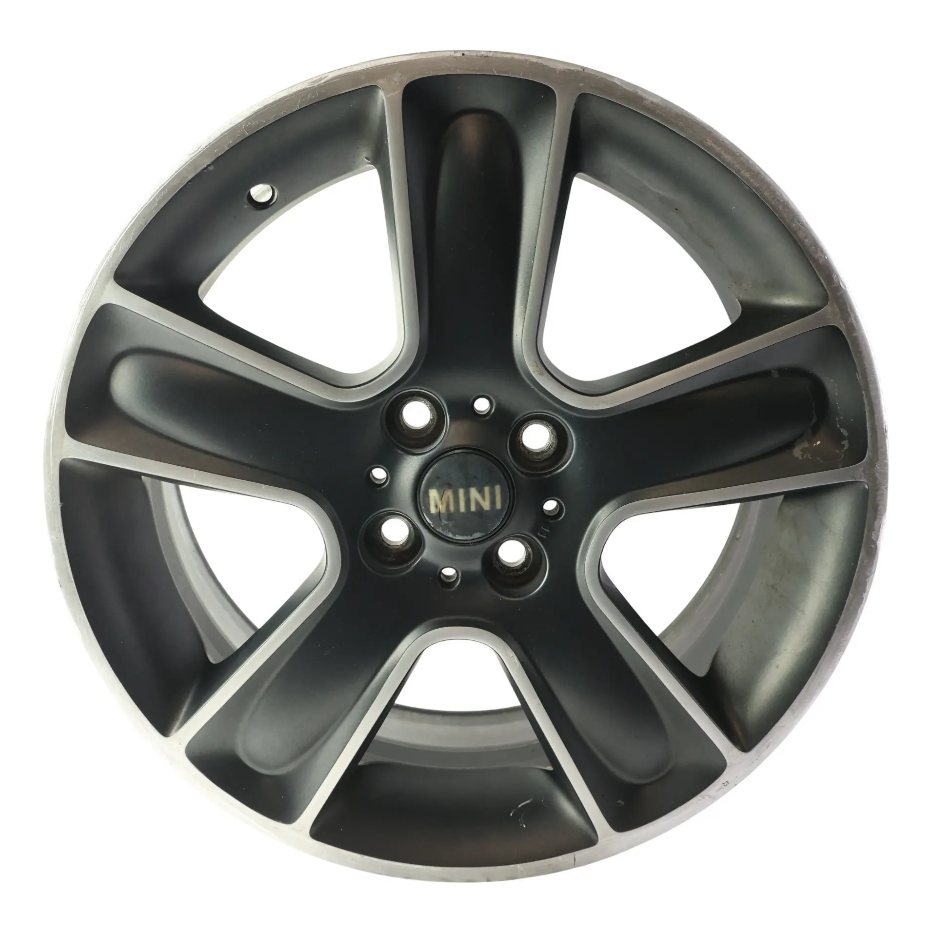 Mini Cooper One R55 R56 R57 Jante Alliage 17" 7J ET:48 Noir Star Bullet 111