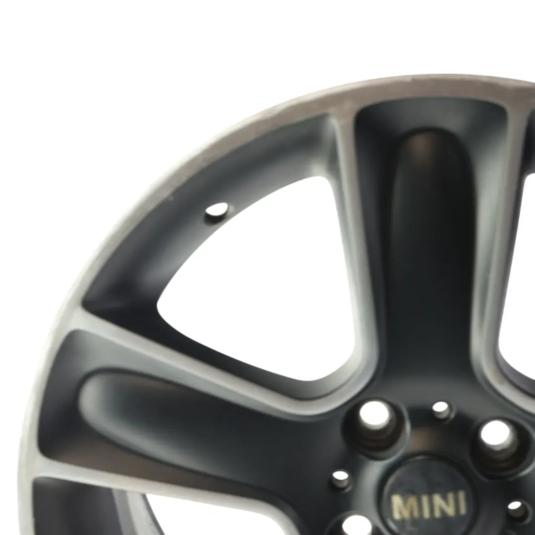 Mini Cooper One R55 R56 R57 Alu Felge 17" 7J ET:48 Schwarz Stern 111 - SKU 6784124-5 - Teilenummer 6784124