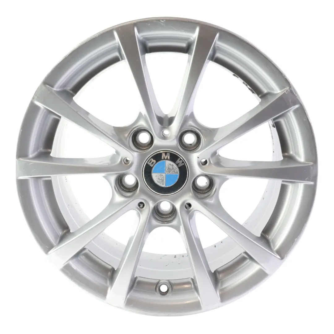 BMW F30 F31 F36 Felga Aluminiowa 16" 7J ET:31 V-Spoke 390 Srebrna - SKU 6796236-1 - Numer Części 6796236