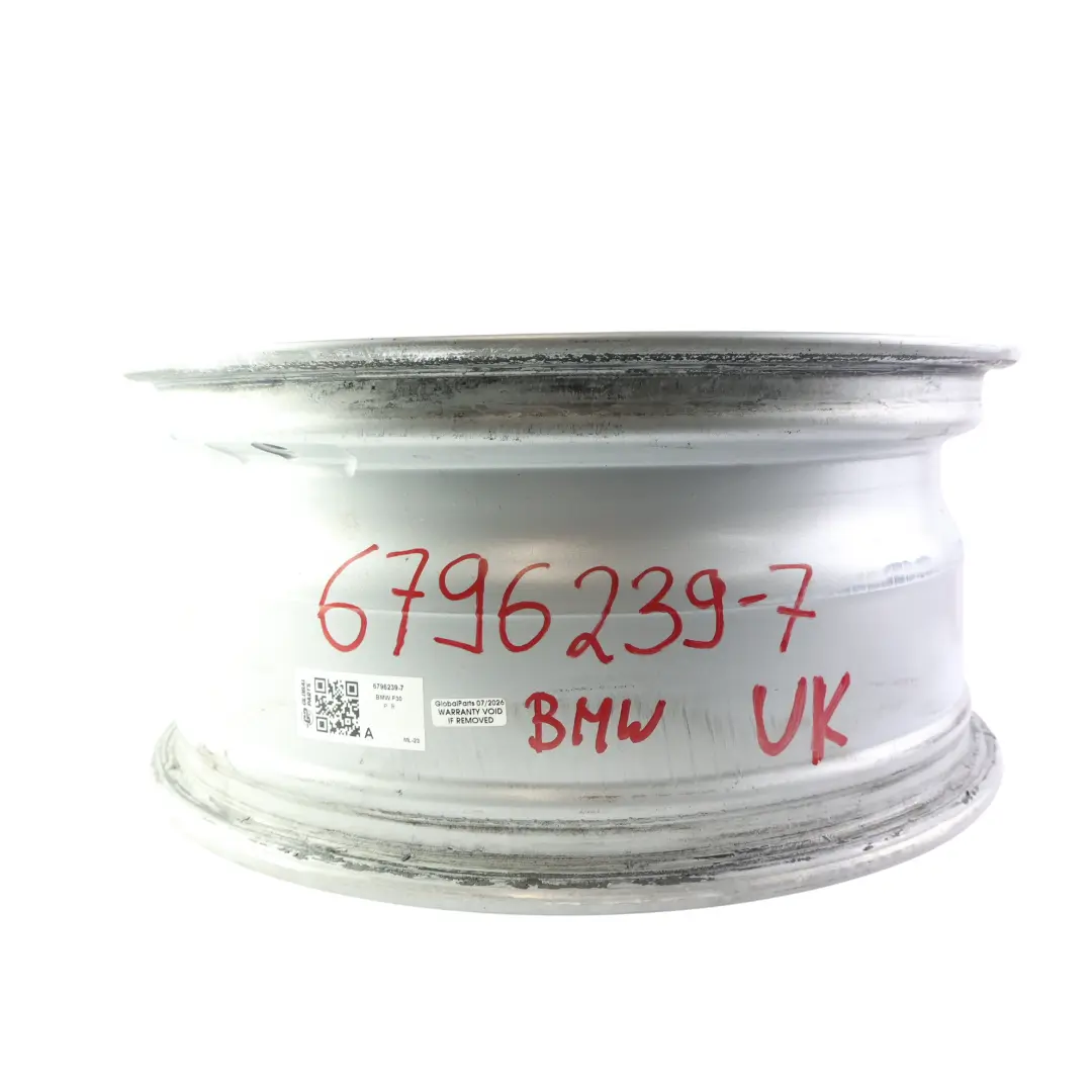 Alloy Wheel Rim 17" Double Spoke 392 ET:37 7,5J to BMW F30 F31 F32 Silver with Part number 6796239 BMW F30 F31 F32 Silver Alloy Wheel Rim 17" Double Spoke 392 ET:37 7,5J - SKU 6796239-7 - Part number 6796239