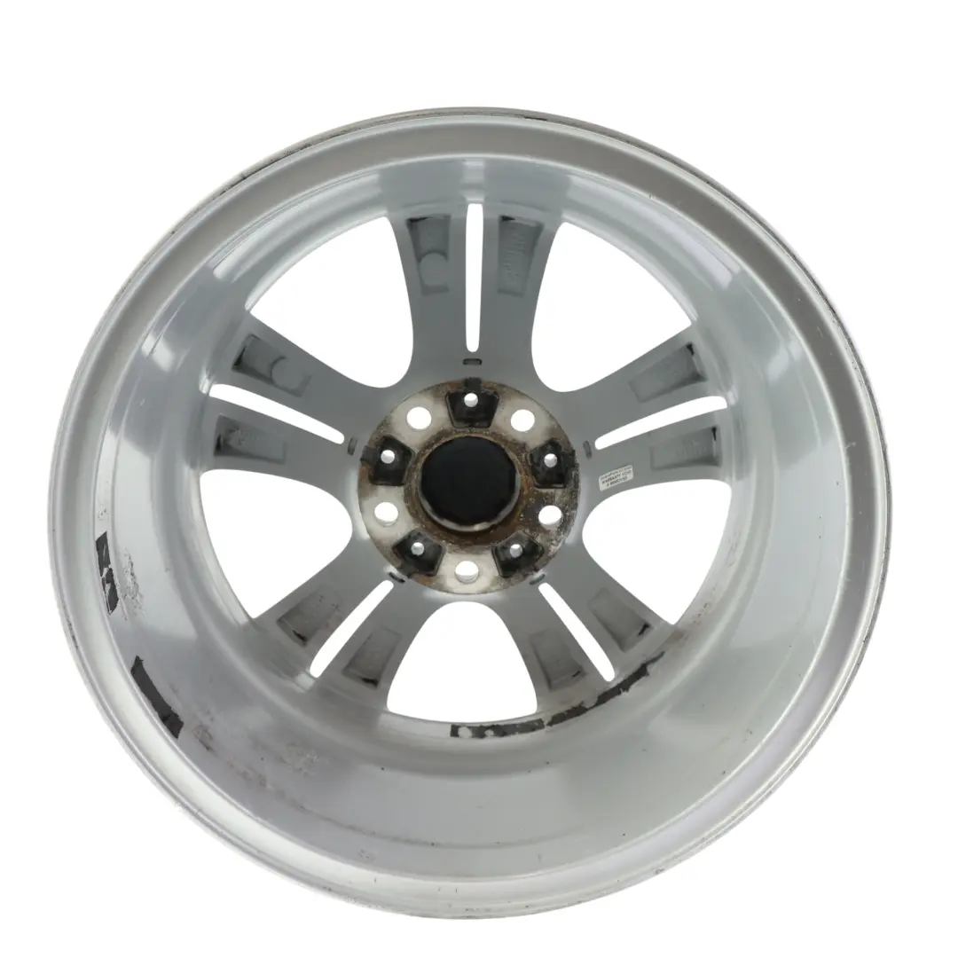 BMW F30 F31 F32 Silver Alloy Wheel Rim 17" Double Spoke 392 ET:37 7,5J - SKU 6796239-7 - Part number 6796239