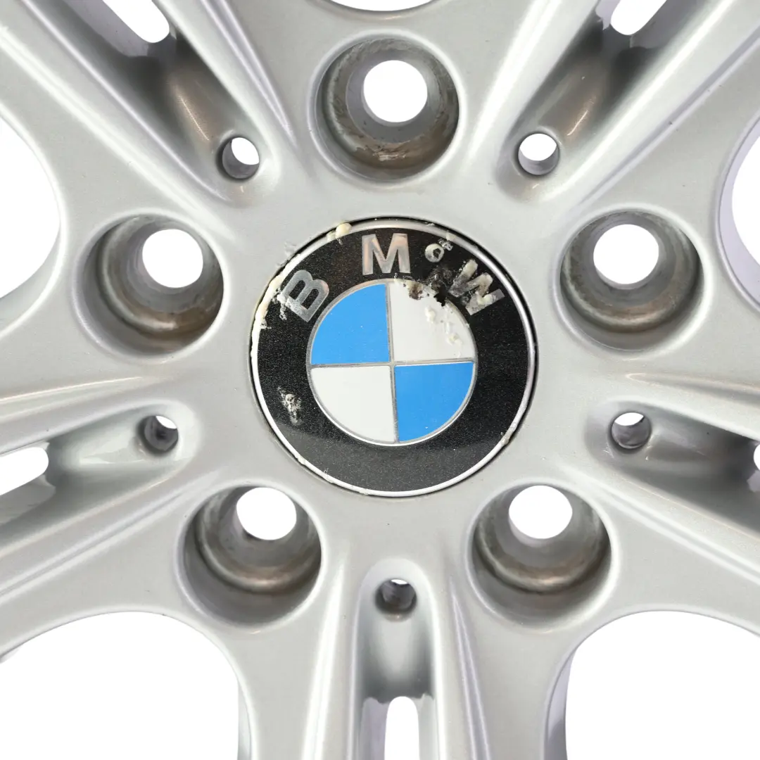 BMW F30 F31 F32 Silver Alloy Wheel Rim 17" Double Spoke 392 ET:37 7,5J - SKU 6796239-7 - Part number 6796239