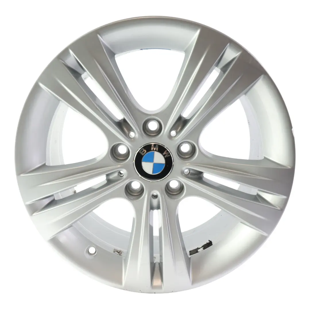 Alloy Wheel Rim 17" Double Spoke 392 ET:37 7,5J to BMW F30 F31 F32 Silver with Part number 6796239 BMW F30 F31 F32 Silver Alloy Wheel Rim 17" Double Spoke 392 ET:37 7,5J - SKU 6796239-8 - Part number 6796239