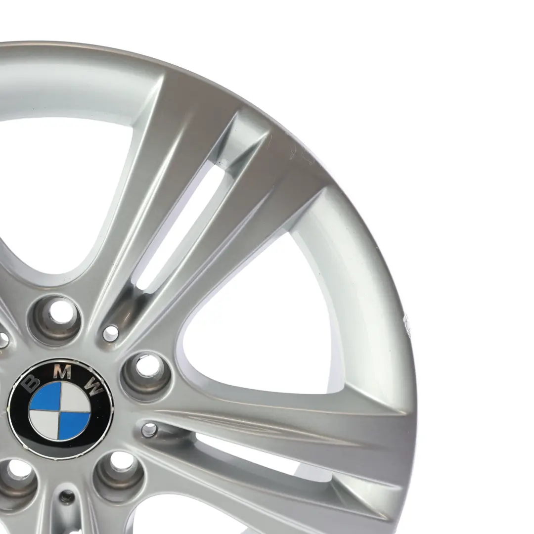 Alloy Wheel Rim 17" Double Spoke 392 ET:37 7,5J to BMW F30 F31 F32 Silver with Part number 6796239 BMW F30 F31 F32 Silver Alloy Wheel Rim 17" Double Spoke 392 ET:37 7,5J - SKU 6796239-8 - Part number 6796239