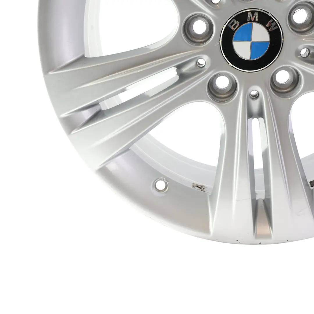 BMW F30 F31 F32 Silver Alloy Wheel Rim 17" Double Spoke 392 ET:37 7,5J - SKU 6796239-8 - Part number 6796239