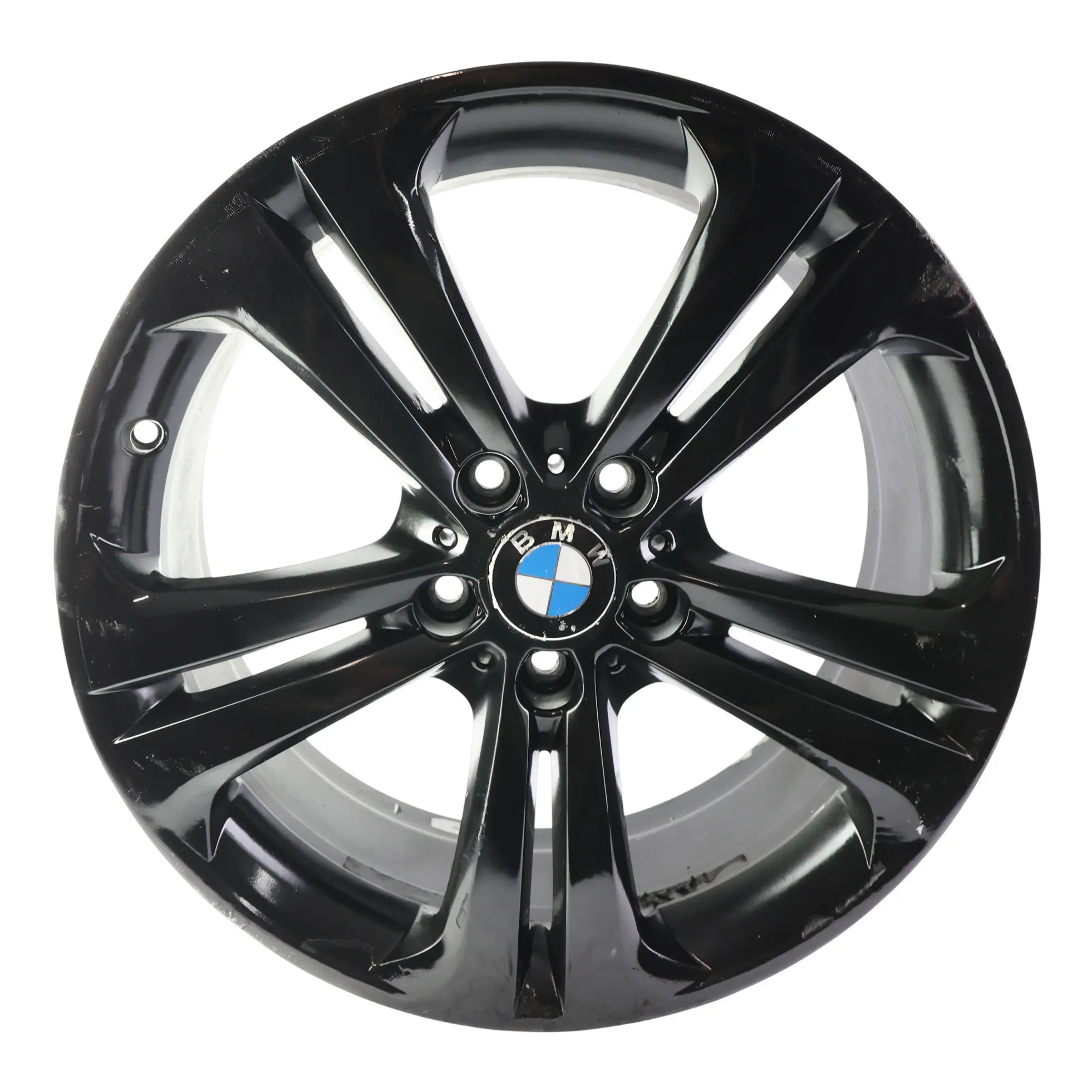 BMW F30 F31 F32 Alloy Wheel Rim Black 19" 8J Double Spoke 401 ET:36 6796256