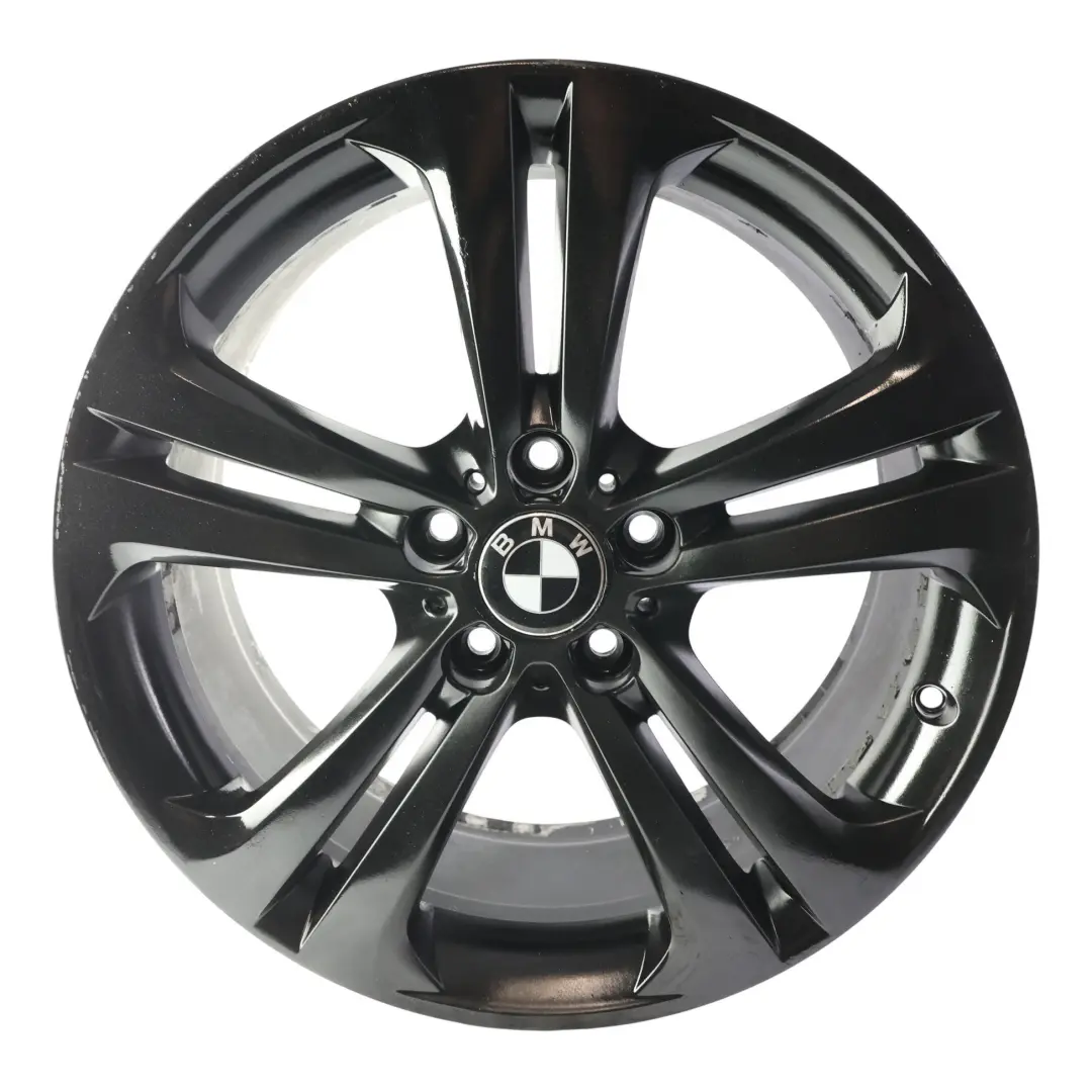 BMW F30 F31 F32 Alloy Wheel Rim Black 19" 8,5J Double Spoke 401 ET:47 - SKU 6796257-4 - Part number 6796257
