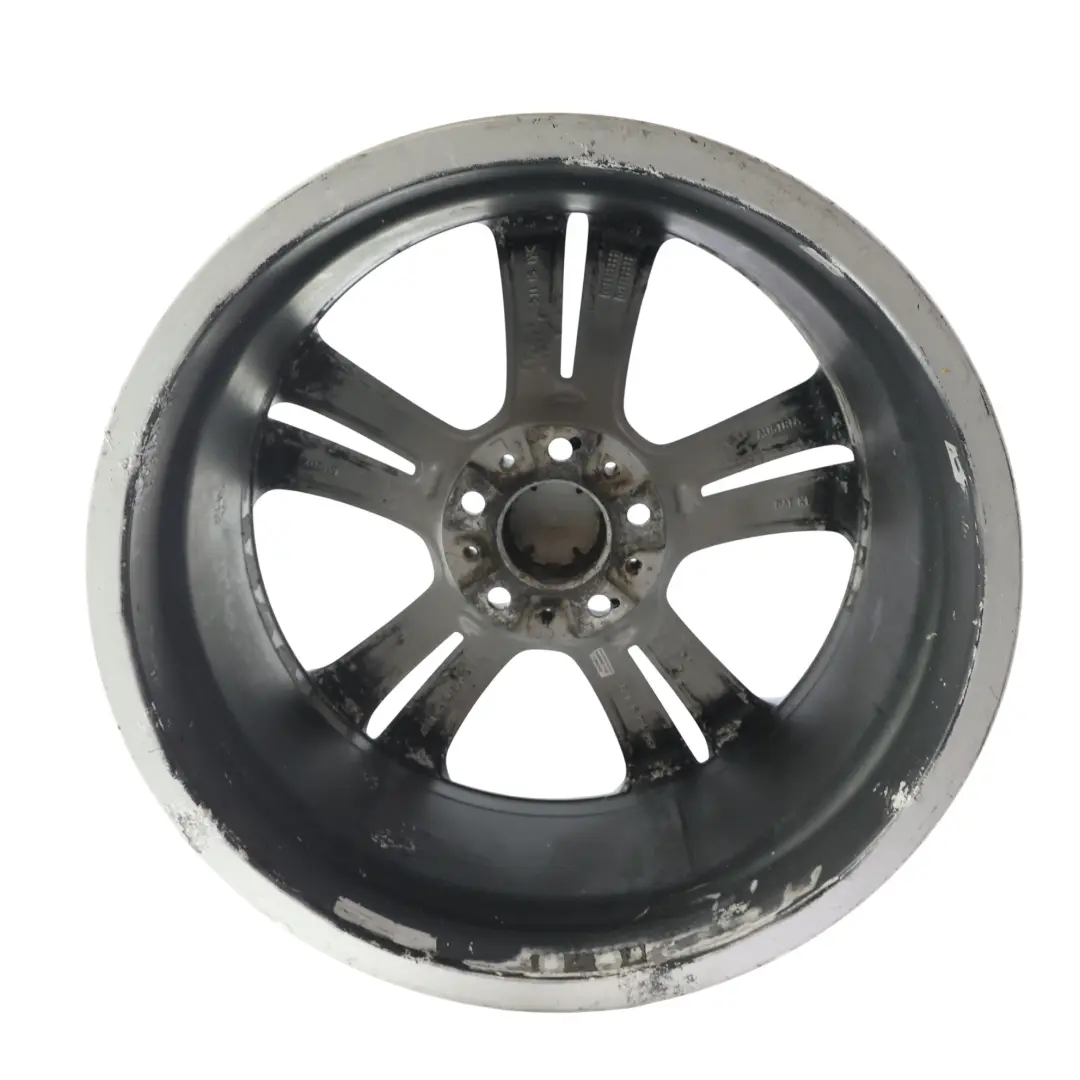 Alloy Wheel Rim Black 19" 8,5J Double Spoke 401 ET:47 to BMW F30 F31 F32 with Part number 6796257 BMW F30 F31 F32 Alloy Wheel Rim Black 19" 8,5J Double Spoke 401 ET:47 - SKU 6796257-4 - Part number 6796257