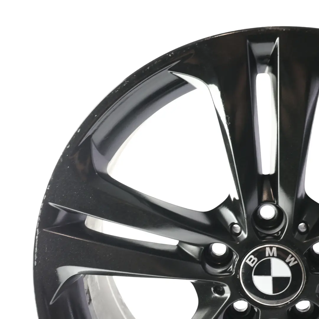 BMW F30 F31 F32 Alloy Wheel Rim Black 19" 8,5J Double Spoke 401 ET:47 - SKU 6796257-4 - Part number 6796257