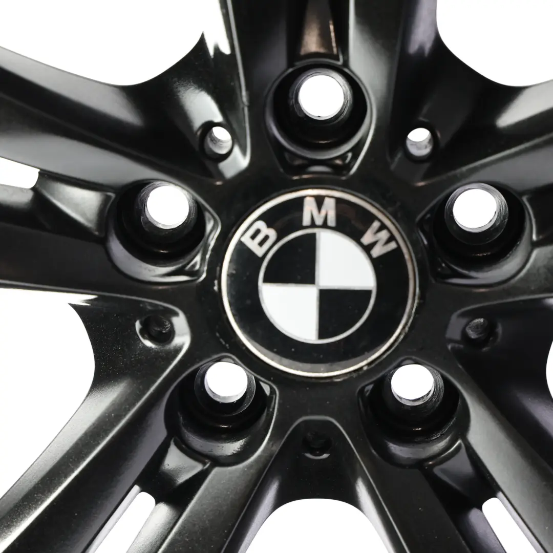 Alloy Wheel Rim Black 19" 8,5J Double Spoke 401 ET:47 to BMW F30 F31 F32 with Part number 6796257 BMW F30 F31 F32 Alloy Wheel Rim Black 19" 8,5J Double Spoke 401 ET:47 - SKU 6796257-4 - Part number 6796257