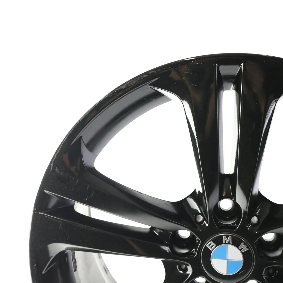 Alloy Wheel Rim Black 19" 8,5J Double Spoke 401 ET:47 to BMW F30 F31 F32 with Part number 6796257 BMW F30 F31 F32 Alloy Wheel Rim Black 19" 8,5J Double Spoke 401 ET:47 - SKU 6796257-5 - Part number 6796257