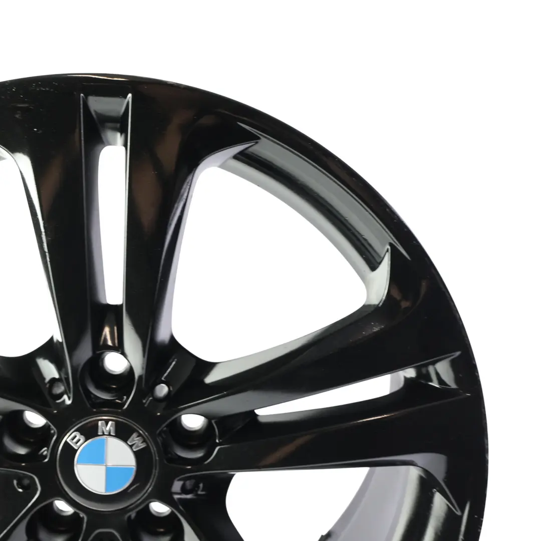 Alloy Wheel Rim Black 19" 8,5J Double Spoke 401 ET:47 to BMW F30 F31 F32 with Part number 6796257 BMW F30 F31 F32 Alloy Wheel Rim Black 19" 8,5J Double Spoke 401 ET:47 - SKU 6796257-5 - Part number 6796257