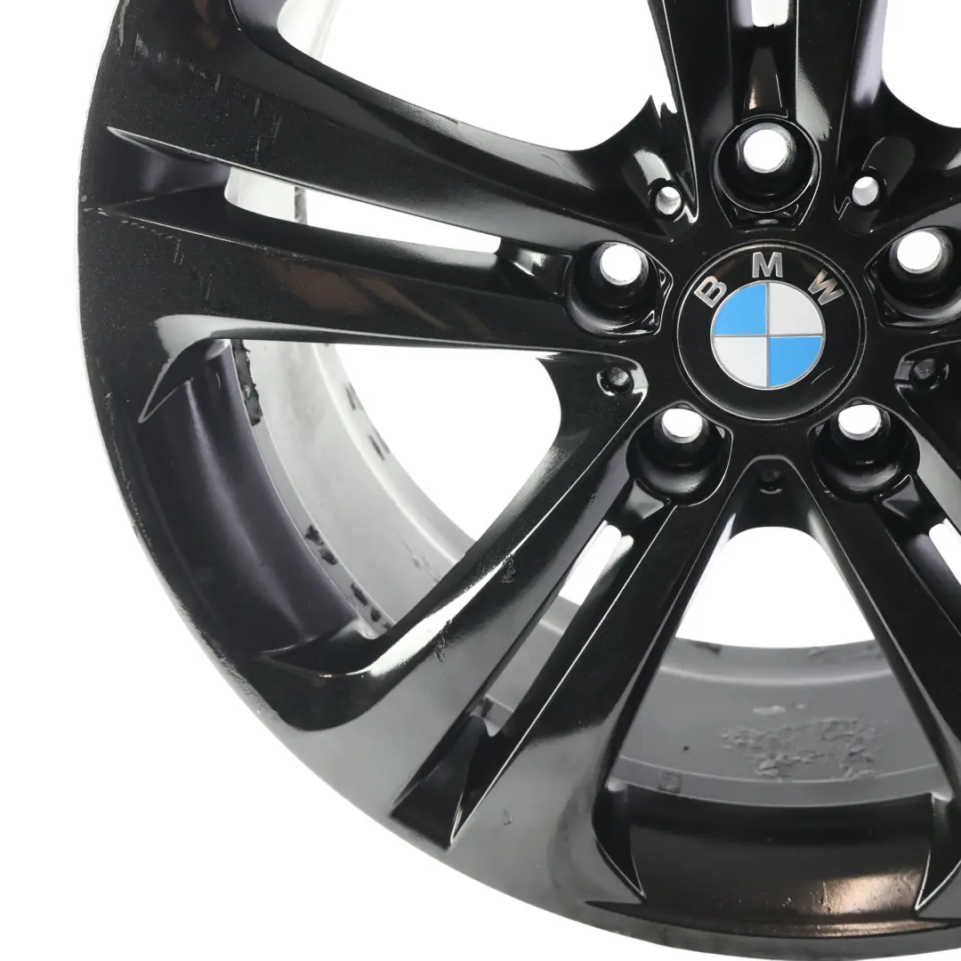 Alloy Wheel Rim Black 19" 8,5J Double Spoke 401 ET:47 to BMW F30 F31 F32 with Part number 6796257 BMW F30 F31 F32 Alloy Wheel Rim Black 19" 8,5J Double Spoke 401 ET:47 - SKU 6796257-5 - Part number 6796257