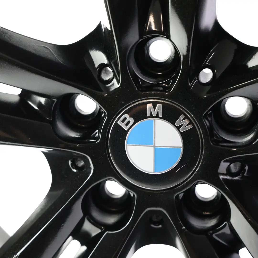 BMW F30 F31 F32 Alloy Wheel Rim Black 19" 8,5J Double Spoke 401 ET:47 - SKU 6796257-5 - Part number 6796257