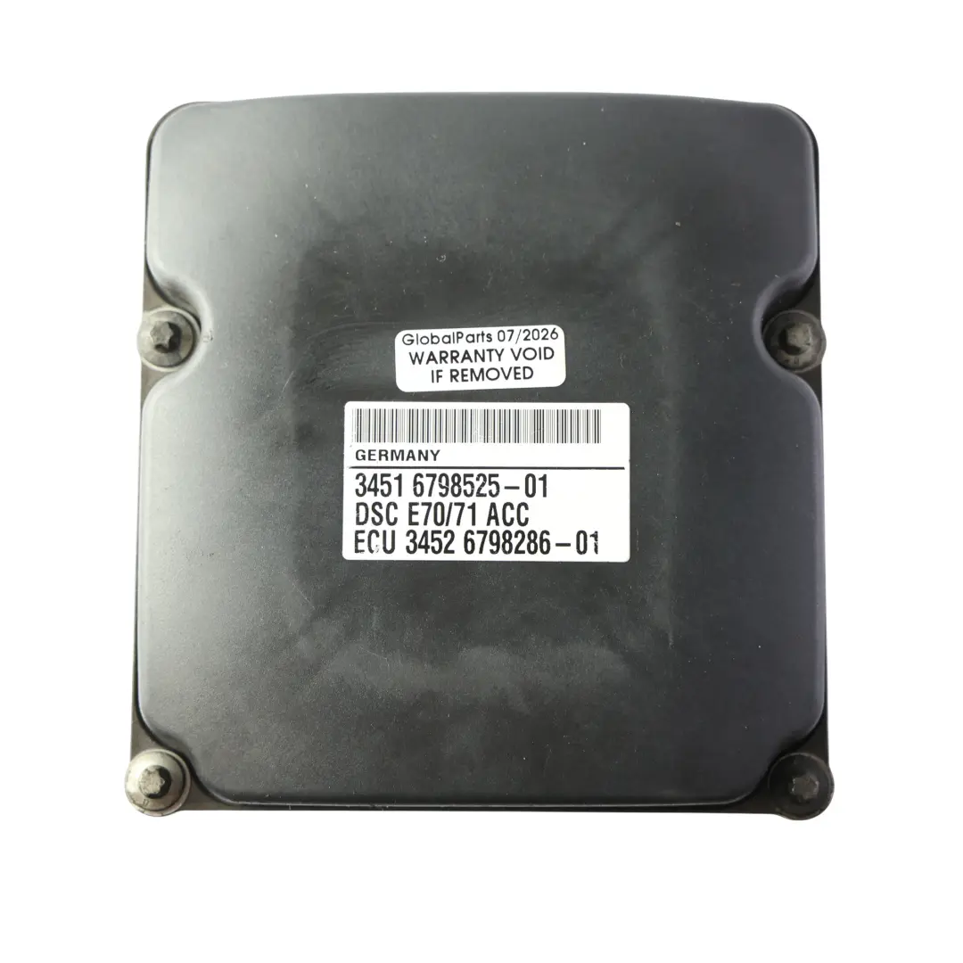 DXC ABS Hydraulikeinheit Steuergerät für BMW X5 E70 LCI X6 E71 mit Teilenummer 6798525 BMW X5 E70 LCI X6 E71 DXC ABS Hydraulikeinheit Steuergerät - SKU 6798525 - Teilenummer 6798525