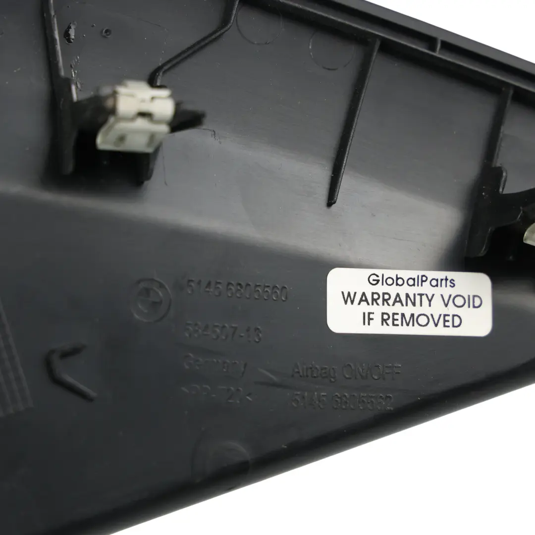 Osłona Zaślepka Deski Konsoli Zewnętrzna Prawa do BMW G20 G21 o numerze 6805560 BMW G20 G21 Osłona Zaślepka Deski Konsoli Zewnętrzna Prawa - SKU 6805560 - Numer Części 6805560