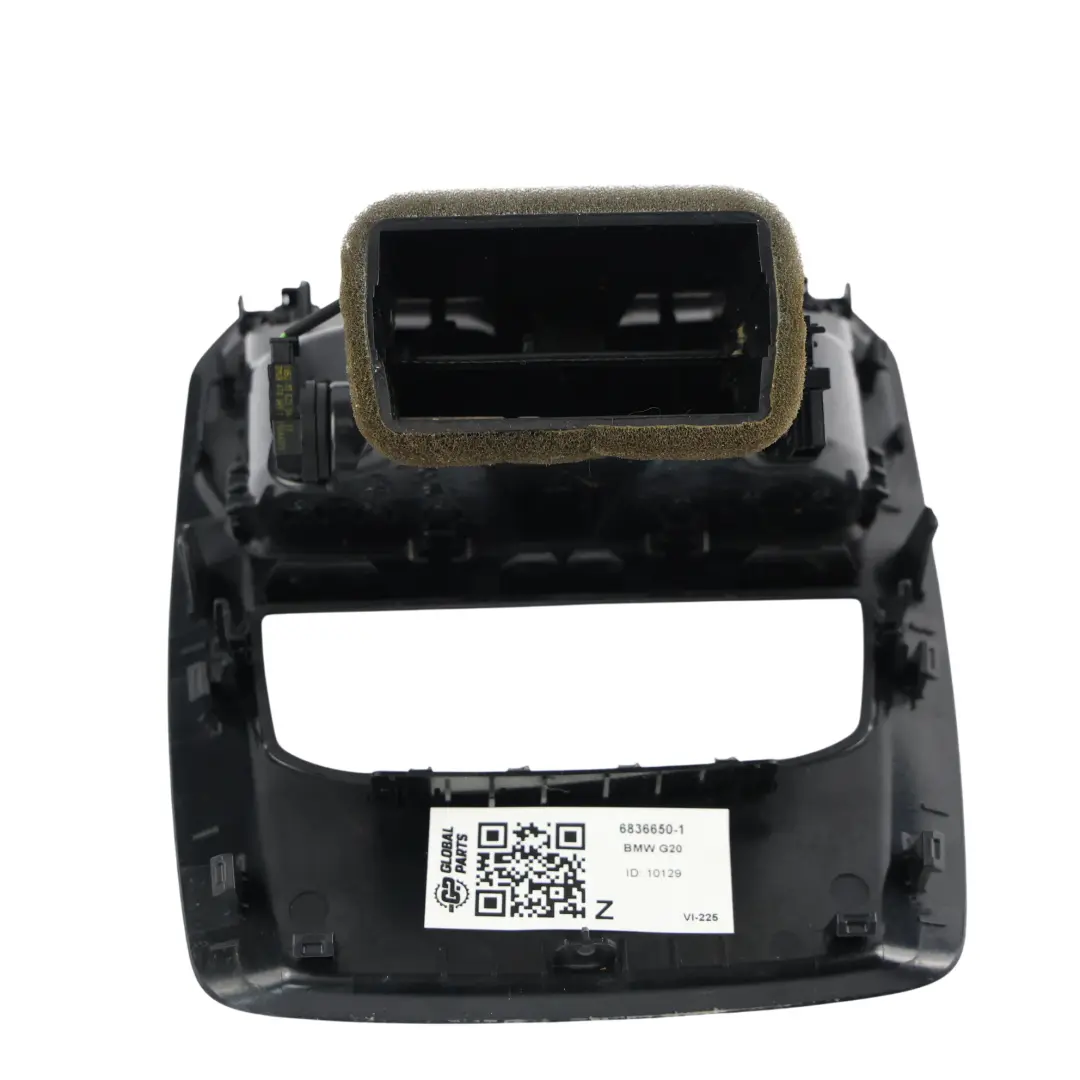 BMW G20 G21 Air Vent Grille Cover Centre Tunnel Rear Nozzle Black - SKU 6836650-1 - Part number 6836650