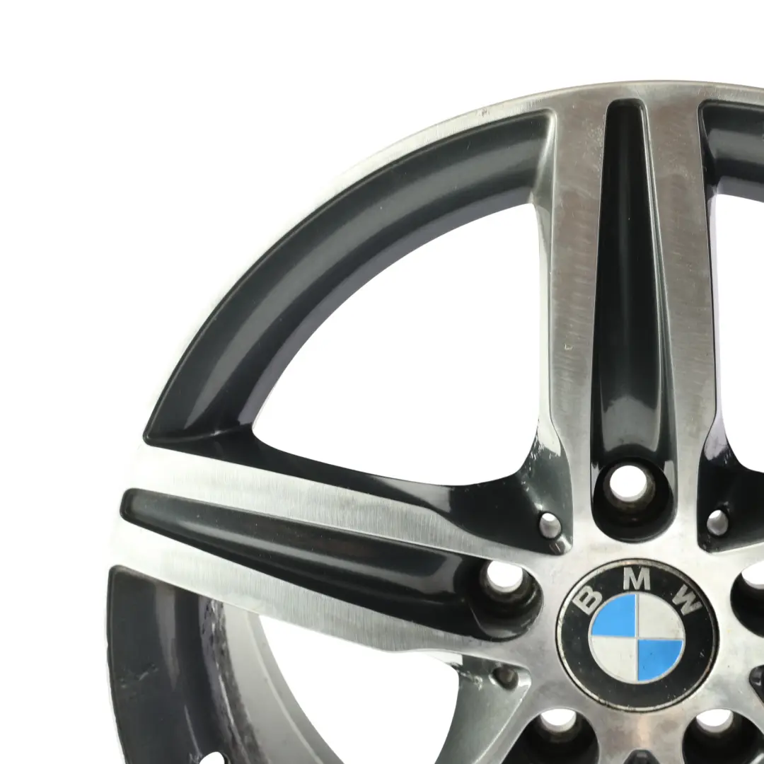 Llanta de Aleacion Negra 17" Radio Estrella 379 7,5J ET:43 para BMW F20 F21 con número de pieza 6850151 BMW F20 F21 Llanta de Aleacion Negra 17" Radio Estrella 379 7,5J ET:43 - SKU 6850151-1 - Número de pieza 6850151