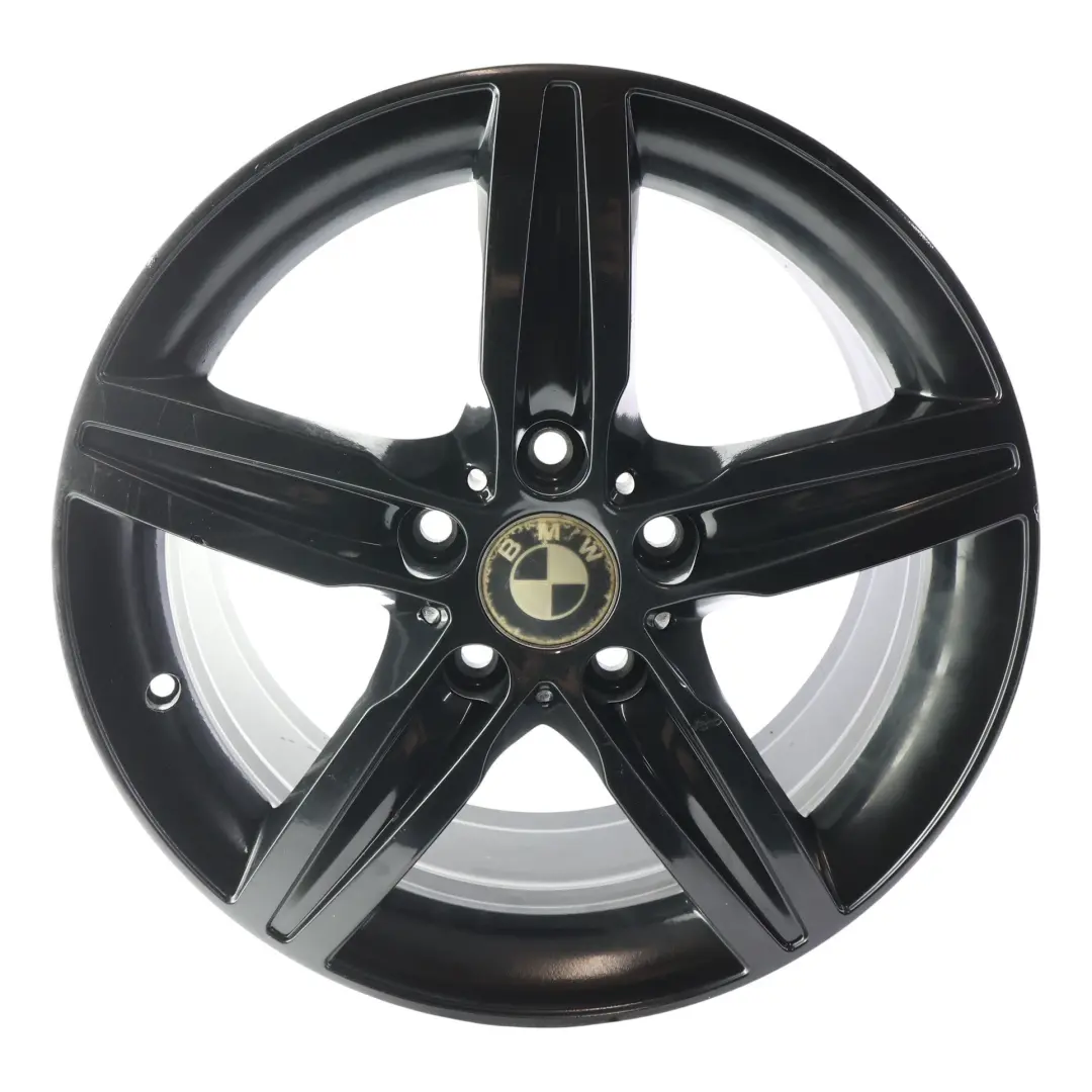 BMW F20 F21 Cerchio Lega Nero 17" Stella Raggi 379 ET:43 7,5J - SKU 6850151-16 - Numero di parte 6850151