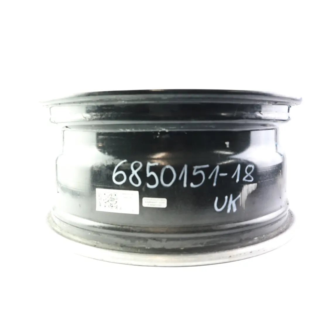 BMW F20 F21 F22 F23 Wheel Rim Alloy Black 17" Star Spoke 379 ET:43 7,5J - SKU 6850151-18 - Part number 6850151