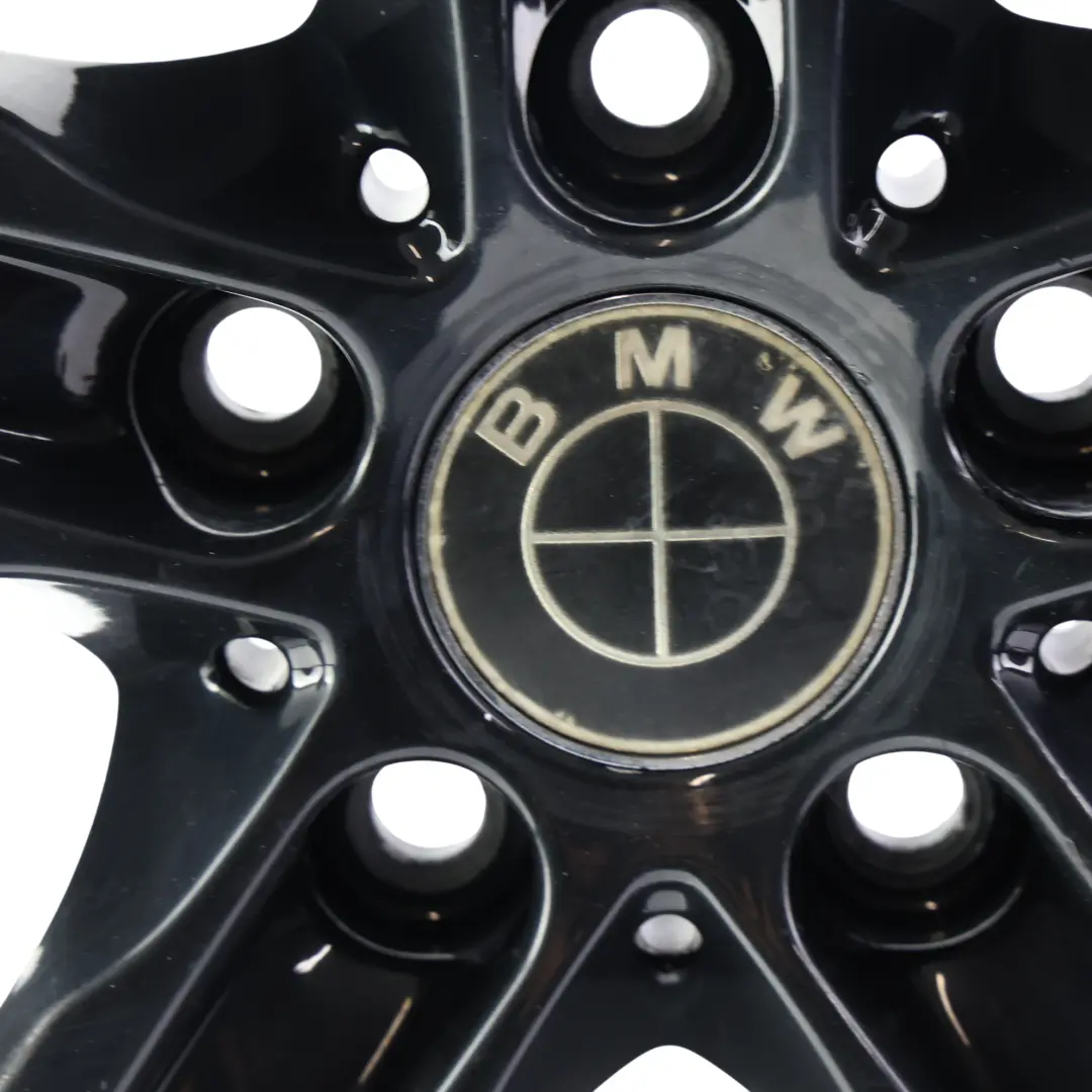BMW F20 F21 F22 F23 Wheel Rim Alloy Black 17" Star Spoke 379 ET:43 7,5J - SKU 6850151-18 - Part number 6850151
