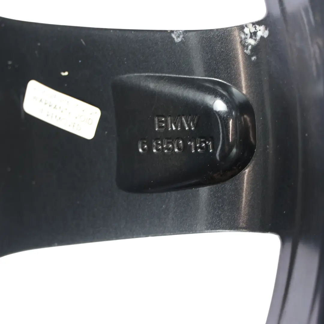  Llanta Aleación Gris BMW F20 F21 F22 F23 17" Star Spoke 379 ET:43 7,5J - SKU 6850151-19 - Número de pieza 6850151