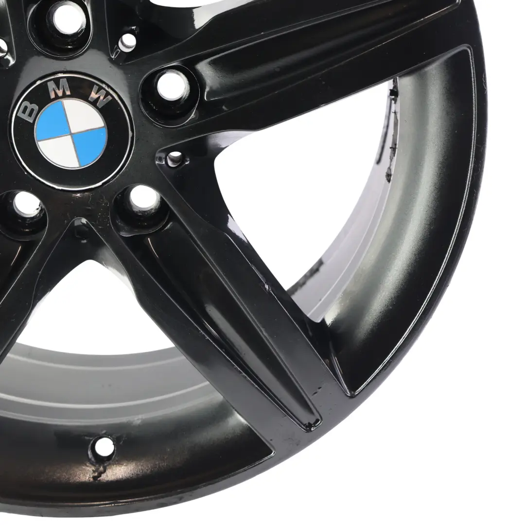 BMW F20 F21 Schwarz Leichtmetallfelge 17" Sternspeiche 379 ET:43 7,5J - SKU 6850151-7 - Teilenummer 6850151